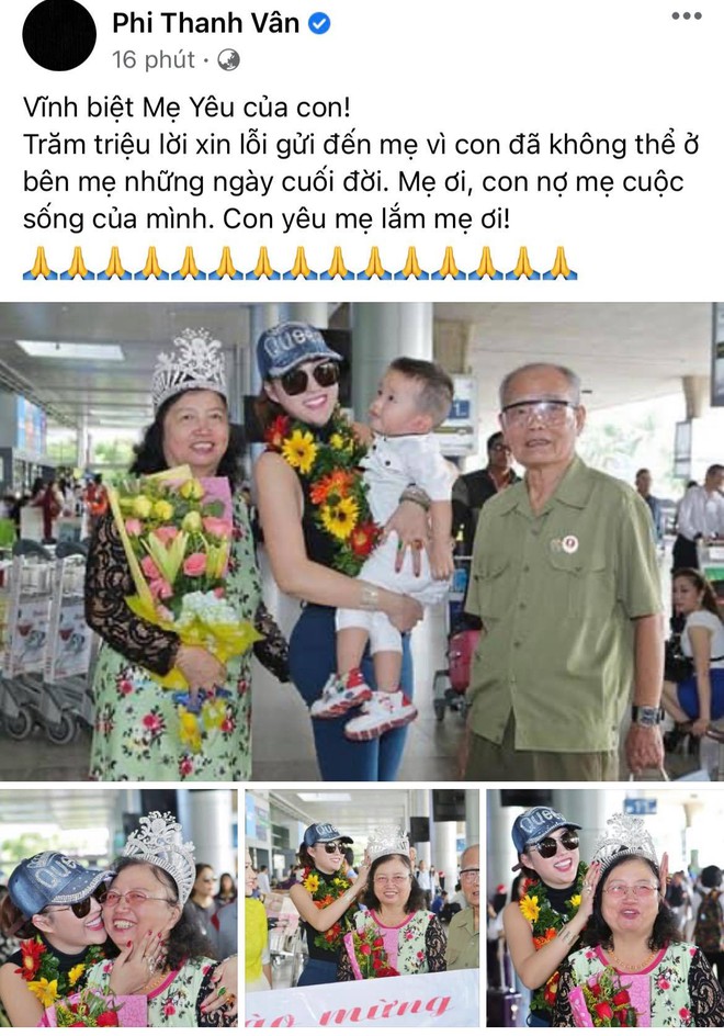 Phi Thanh Vân tiều tuỵ, mắt sưng húp sau tang lễ của mẹ ruột, livestream khóc nghẹn vì 39 năm chưa báo hiếu trọn vẹn   - Ảnh 4.