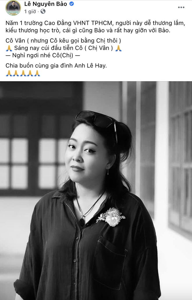 Vbiz lại nhận tin buồn: Ca sĩ Phan Cẩm Vân qua đời, Thanh Bình - Kha Ly và dàn sao Việt xót xa - Ảnh 2.