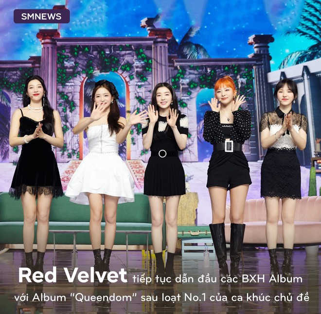 Red Velvet trở lại mạnh mẽ với thành tích vượt TWICE lẫn BLACKPINK tại Mỹ, sánh ngang IZ*ONE và SNSD trong nước - Ảnh 3.