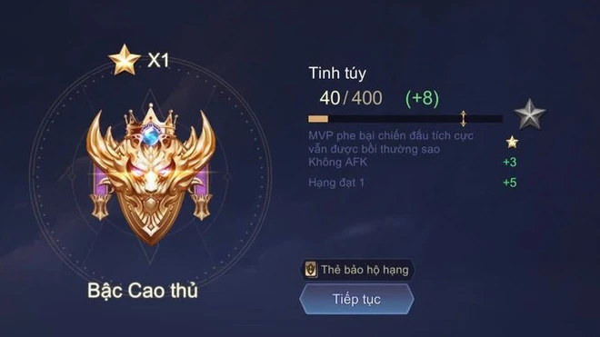 Liên Quân Mobile: Xuất hiện 1 bậc rank mới trên Cao Thủ và dưới Thách Đấu, nhiều chỉnh sửa lớn trong việc leo rank sẽ xuất hiện ở phiên bản mới - Ảnh 1.