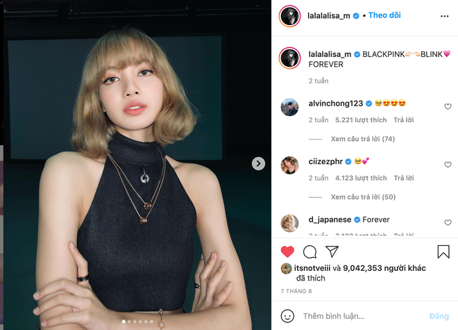 Lisa (BLACKPINK) chính thức xác lập kỷ lục mới trên Instagram, thành tích này khó ai có cửa vượt qua! - Ảnh 2.