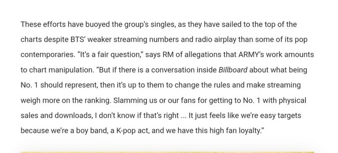 RM phản bác cực gắt trước cáo buộc BTS thao túng No.1 Billboard: BXH có quyền đổi luật, lý do gì khiến nhóm trở thành mục tiêu? - Ảnh 3.