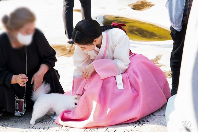 Kim Yoo Jung mặc hanbok đẹp như tiên tử bên Ahn Hyo Seop, dân tình nhớ ngay đến Mây Họa Ánh Trăng - Ảnh 7.
