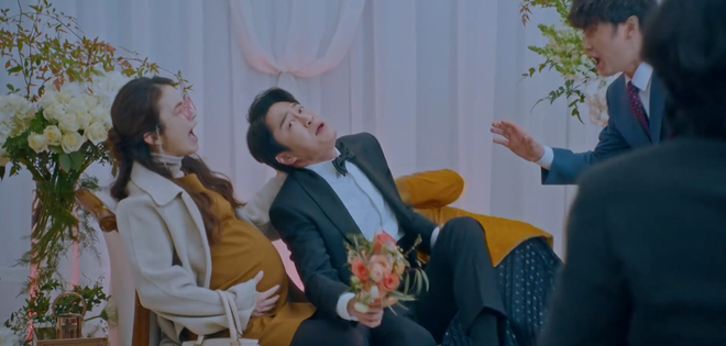 Cười bể bụng với 3 đám cưới có 1-0-2 ở phim Hàn: Hôn lễ bị thổi bay trong Penthouse thành huyền thoại meme - Ảnh 3.