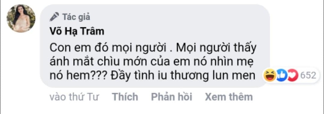 Con gái Võ Hạ Trâm gây sốt với biểu cảm cực bá đạo, hiếm lắm nữ ca sĩ mới tiết lộ những thay đổi sau khi thành mẹ bỉm sữa - Ảnh 4.