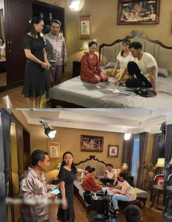 Lộ ảnh Nam làm dâu nhà Long, còn bị mẹ chồng hạnh họe vì rủ bà nội đánh bài ở Hương Vị Tình Thân? - Ảnh 3.