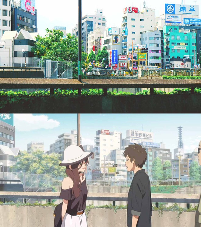 U mê chùm ảnh các địa điểm nổi tiếng Nhật Bản lên anime Your Name: Vẻ đẹp nao lòng không khác gì đời thực! - Ảnh 3.