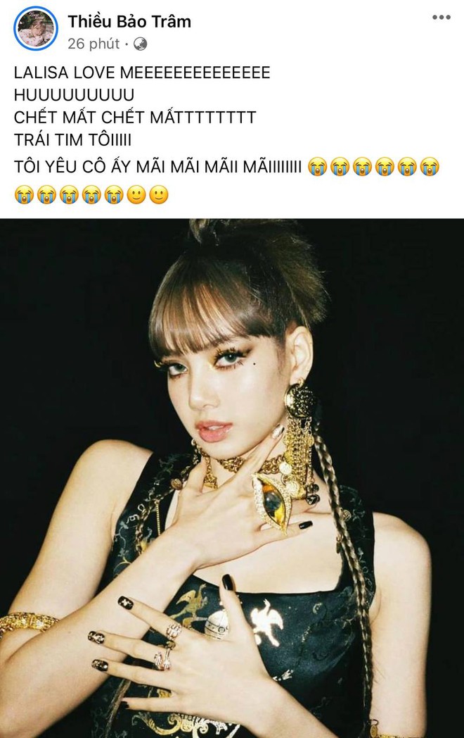 Bản sao Lisa bày tỏ xin chết vì idol từ Instagram sang FB, thái độ và tốc độ xứng danh fangirl số 1 tại Việt Nam - Ảnh 6.