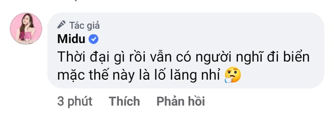 Khoe ảnh bikibi nóng bỏng liền bị lôi chuyện là giảng viên đại học ra chỉ trích, Midu phản ứng thế nào? - Ảnh 5.