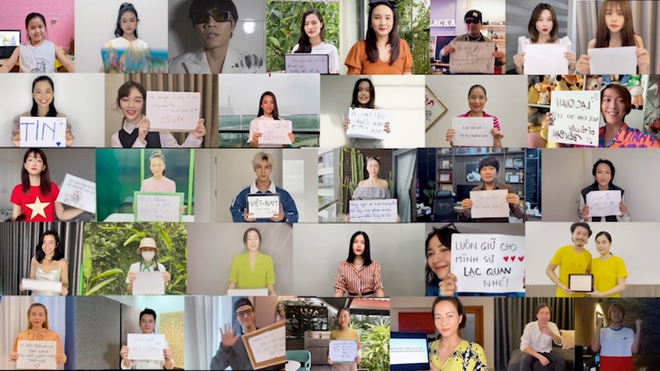 Hơn 30 sao Việt và 2 nghệ sĩ F0 xuất hiện trong MV của Châu Đăng Khoa và Sofia, cùng lan toả thông điệp tích cực giữa dịch bệnh - Ảnh 5.