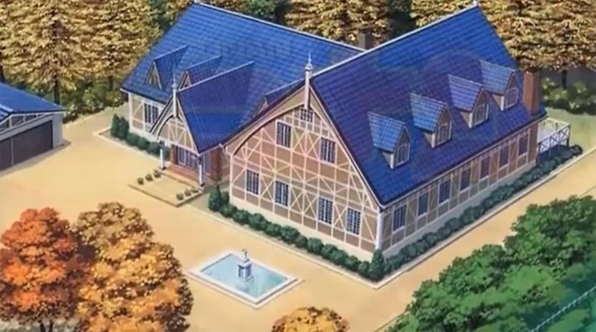 So kè nhà cửa của dàn nhân vật Conan: Shinichi giàu nứt vách nhưng vẫn hửi khói một biệt thự mạ vàng 20.000 tỷ! - Ảnh 14.