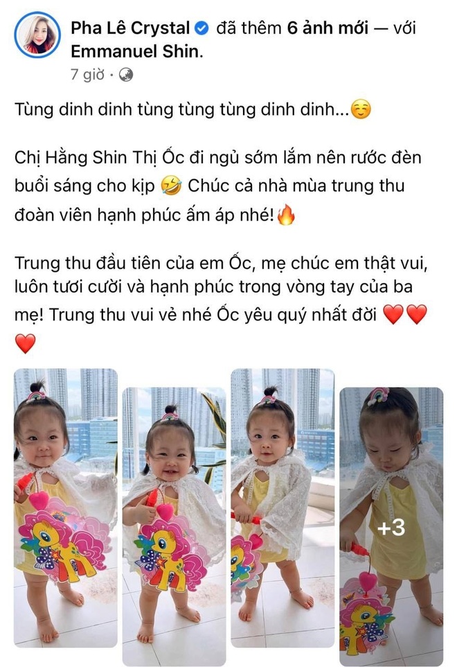 Đêm Trung thu của hội nhóc tỳ Vbiz: 2 con Hà Tăng rước đèn trong biệt thự triệu đô, ái nữ nhà Cường Đô La cưng xỉu! - Ảnh 11.