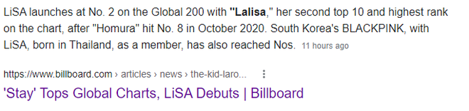 Fan BLACKPINK ném đá Billboard vì lẫn lộn Lisa với một nghệ sĩ Nhật, nhầm tí làm gì căng? - Ảnh 5.