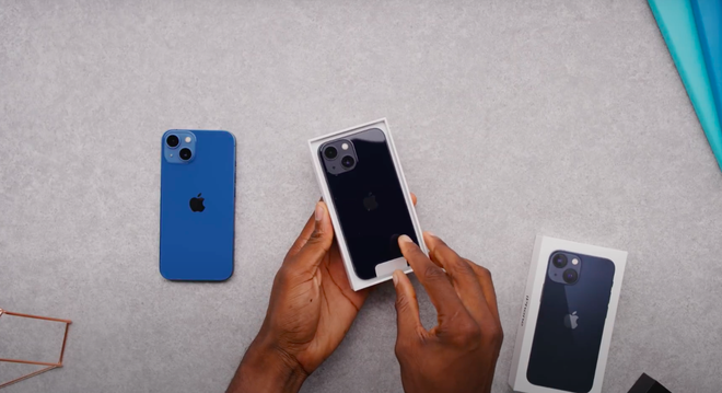 Video unbox cả 4 mẫu iPhone 13, màu xanh sierra nhận được mưa lời khen vì quá xuất sắc! - Ảnh 4.
