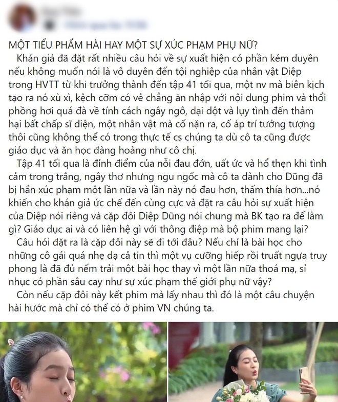 Hương Vị Tình Thân bị chê xúc phạm phụ nữ, tình tiết thế nào mà khiến khán giả nổi cơn thịnh nộ? - Ảnh 3.