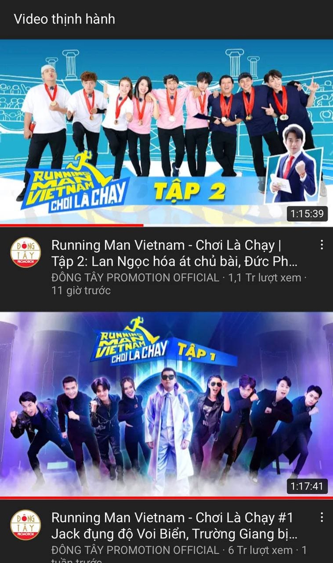 Running Man Việt mùa 2 tự phá kỷ lục lên top 1 trending chỉ trong 9 tiếng - Ảnh 2.