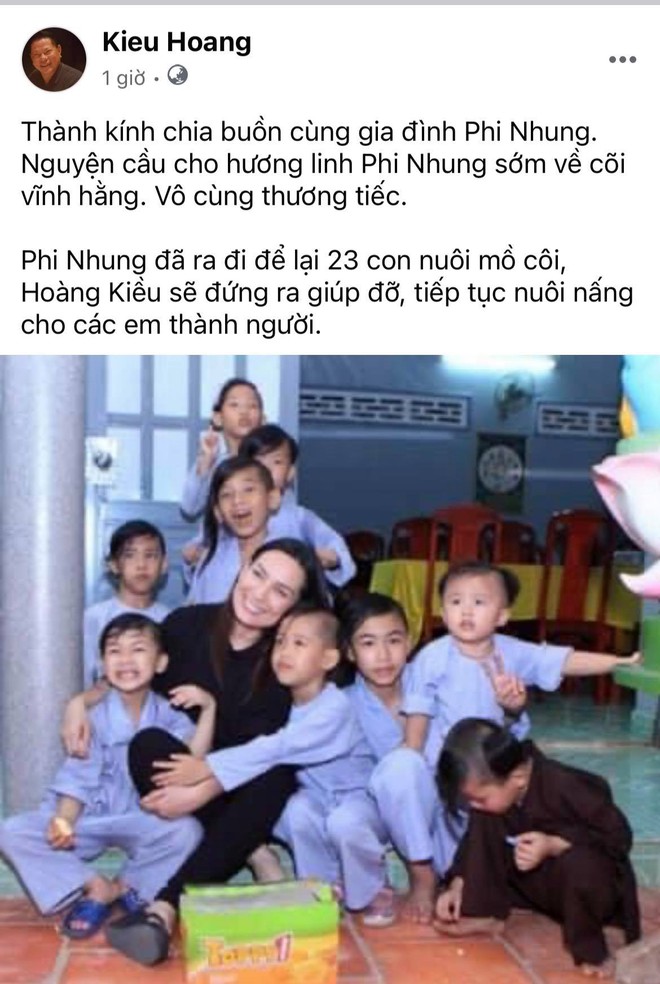 Tỷ phú Hoàng Kiều thông báo sẽ thay Phi Nhung nuôi 23 đứa trẻ mồ côi và khẳng định 1 điều chắc nịch! - Ảnh 2.