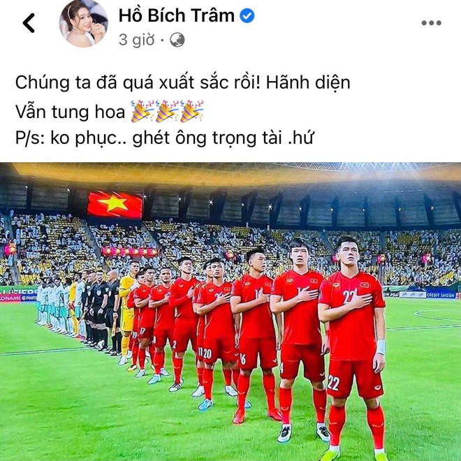 Sao Vbiz bức xúc sau trận Việt Nam gặp Saudi Arabia, MC Thành Trung phải xoá status cổ xuý netizen tấn công Facebook trọng tài - Ảnh 10.