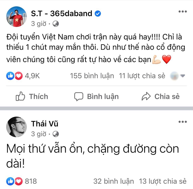 Sao Vbiz bức xúc sau trận Việt Nam gặp Saudi Arabia, MC Thành Trung phải xoá status cổ xuý netizen tấn công Facebook trọng tài - Ảnh 11.