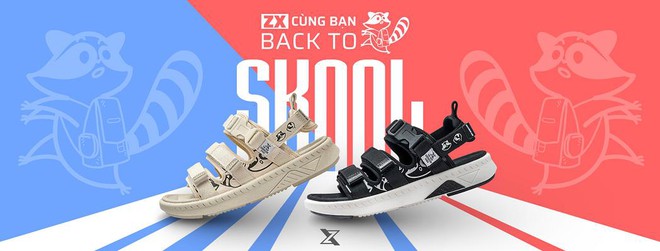 Khám phá phong cách tựu trường cá tính cùng sandal ZX Vietnam - Ảnh 1.