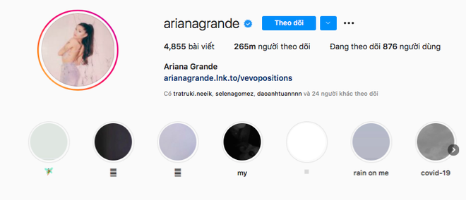 Ariana Grande bị bà trùm trang điểm 24 tuổi vượt mặt, ngôi vị nữ hoàng Instagram chính thức đổi chủ! - Ảnh 5.