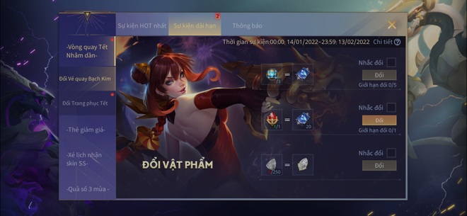 Nhiều game thủ Liên Quân đổi Đá Quý nhận về skin SS Tuyệt Sắc từ sự kiện mới, nhưng muốn tham gia phải biết rõ điều này! - Ảnh 3.