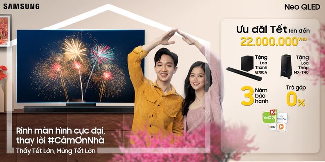 Mừng Tết Lớn, Samsung tung chương trình ưu đãi khi mua TV, nghe thôi đã thấy thèm - Ảnh 4.