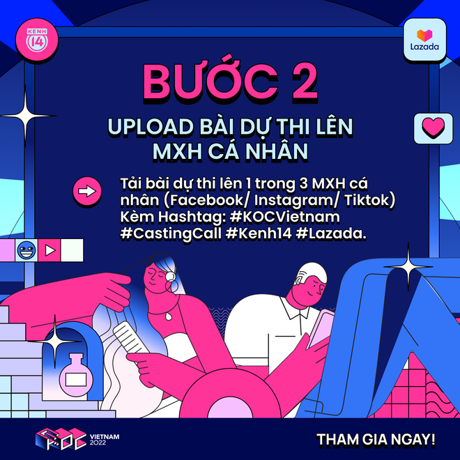 6 bước đơn giản để tham dự KOC VIETNAM 2022: Cơ hội để nổi tiếng, ngồi nhà vẫn kiếm được khối tiền là đây! - Ảnh 3.