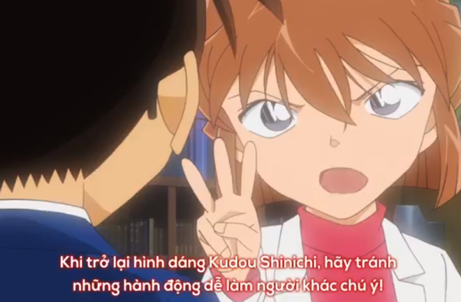 Lợi dụng Conan hồi sinh lại thành Shinichi, Haibara tiết lộ tình cảm qua 1 lời dặn sặc mùi chiếm hữu? - Ảnh 5.