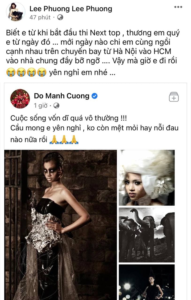 Xuân Lan, Đỗ Mạnh Cường cùng dàn mẫu Vietnams Next Top Model thương tiếc trước sự ra đi của Nguyễn Tuyết - Ảnh 9.