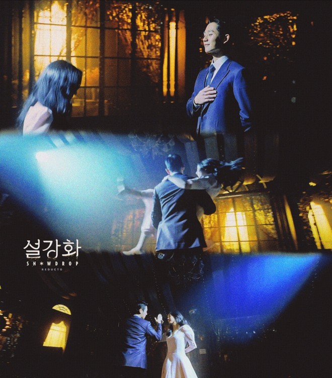 Chùm ảnh ngọt ngào hiếm hoi của Jisoo (BLACKPINK) - Jung Hae In ở Snowdrop: Tan chảy từ cái ôm đến nụ hôn cà phê - Ảnh 4.