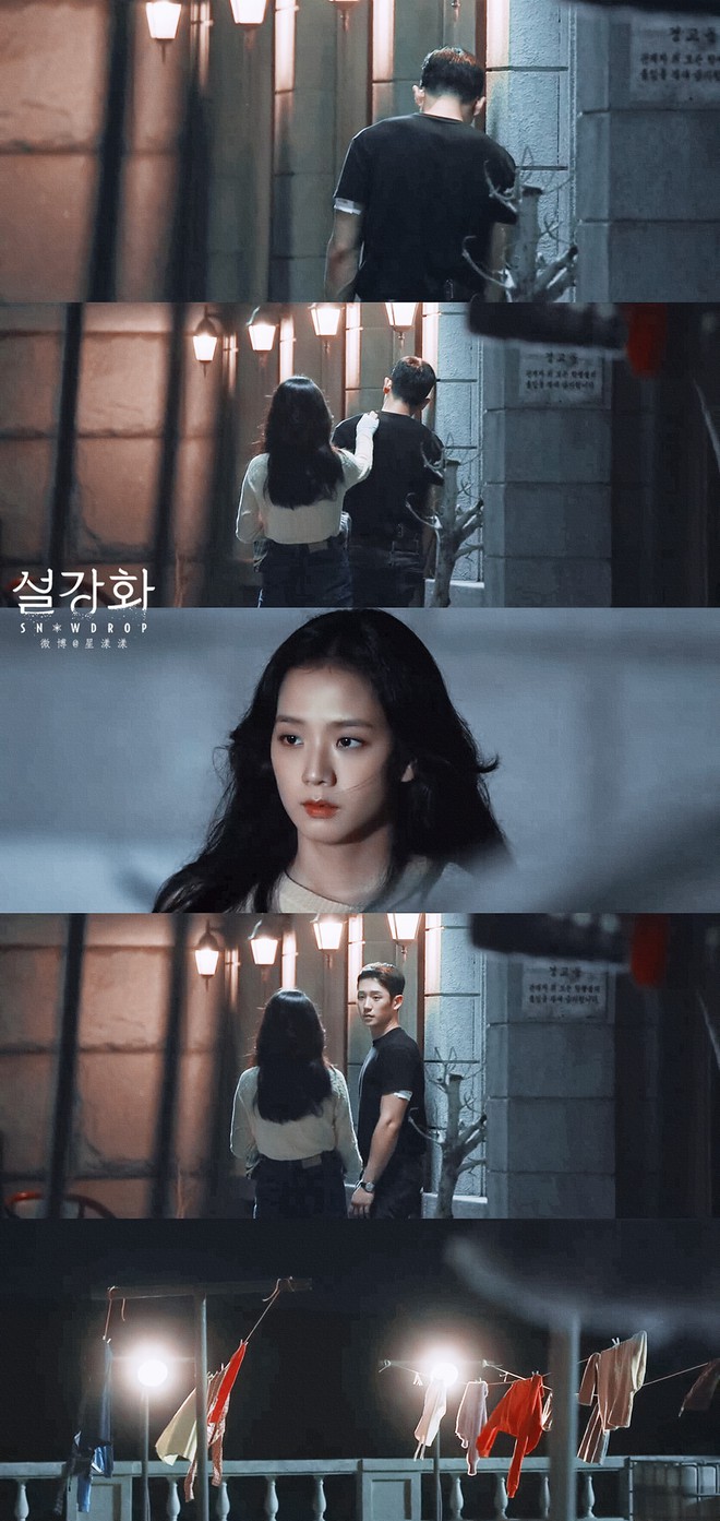 Chùm ảnh ngọt ngào hiếm hoi của Jisoo (BLACKPINK) - Jung Hae In ở Snowdrop: Tan chảy từ cái ôm đến nụ hôn cà phê - Ảnh 9.