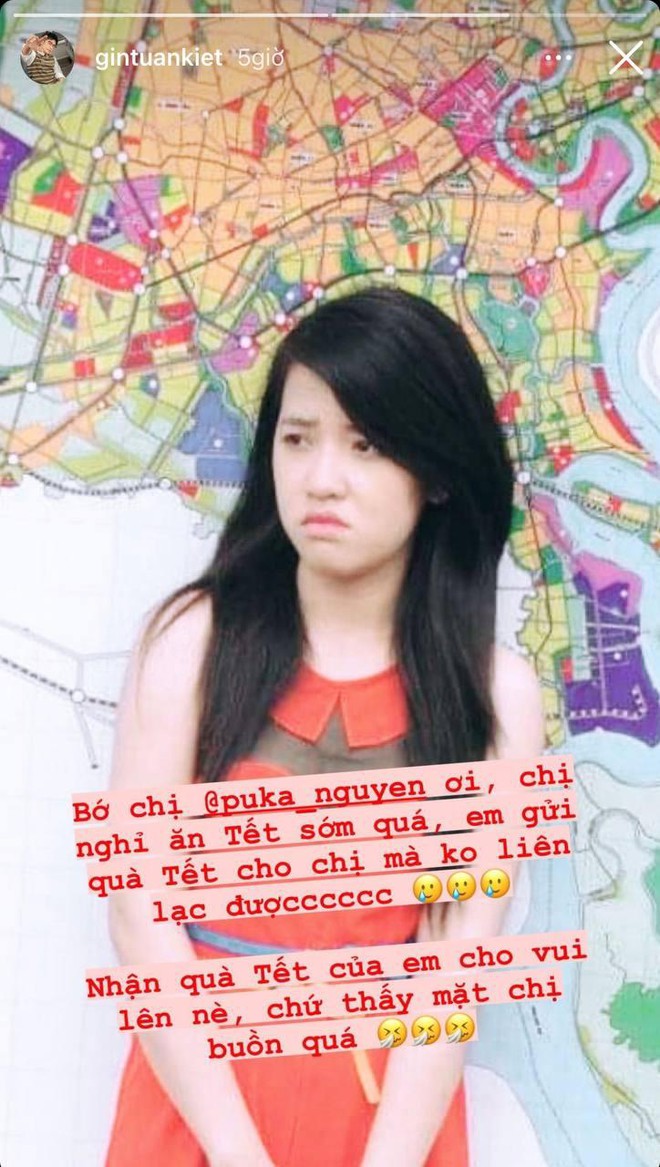 Gin Tuấn Kiệt bất ngờ nhắc đến Puka vì lỡ hẹn 1 điều, netizen phát hiện ra chi tiết đặc biệt? - Ảnh 2.
