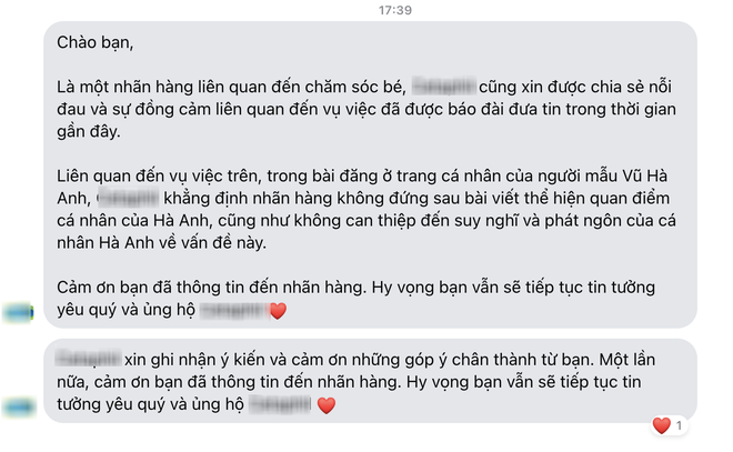 Nhãn hàng lên tiếng vụ siêu mẫu Hà Anh nghi PR máu lạnh vụ bé gái 8 tuổi tử vong? - Ảnh 3.