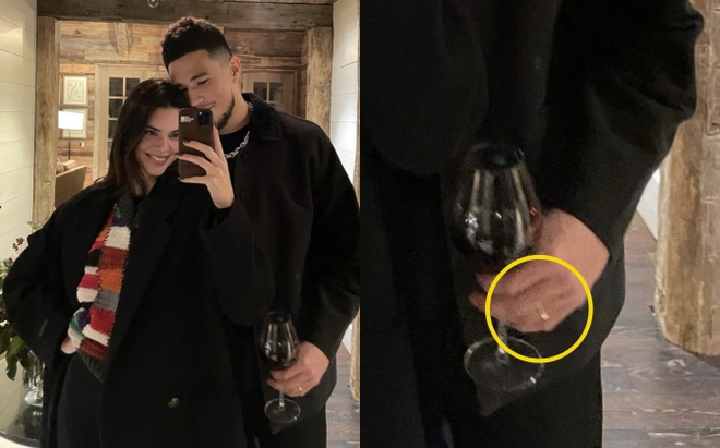 HOT: Kendall Jenner bí mật kết hôn với siêu sao bóng rổ sau 1 năm hẹn hò, lộ cả nhẫn cưới trên ảnh Instagram? - Ảnh 2.