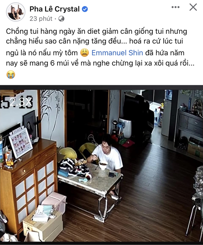 Chồng của 1 sao nữ Vbiz hứa mang bụng 6 múi về nhưng mãi chưa thấy, trích xuất camera mới phát hiện sự thật phía sau - Ảnh 2.