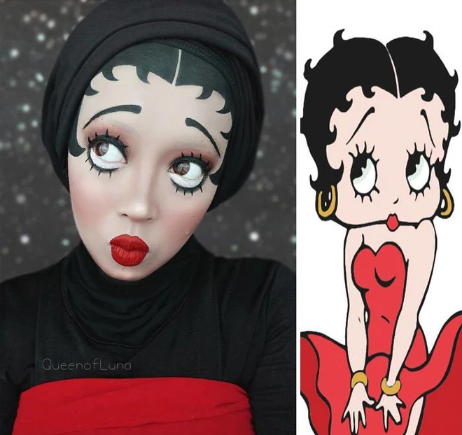 Từ Wednesday đến loạt công chúa Disney đình đám, cô gái xuất sắc tái hiện lại hoàn hảo chỉ bằng một chiếc khăn Hijab truyền thống - Ảnh 13.