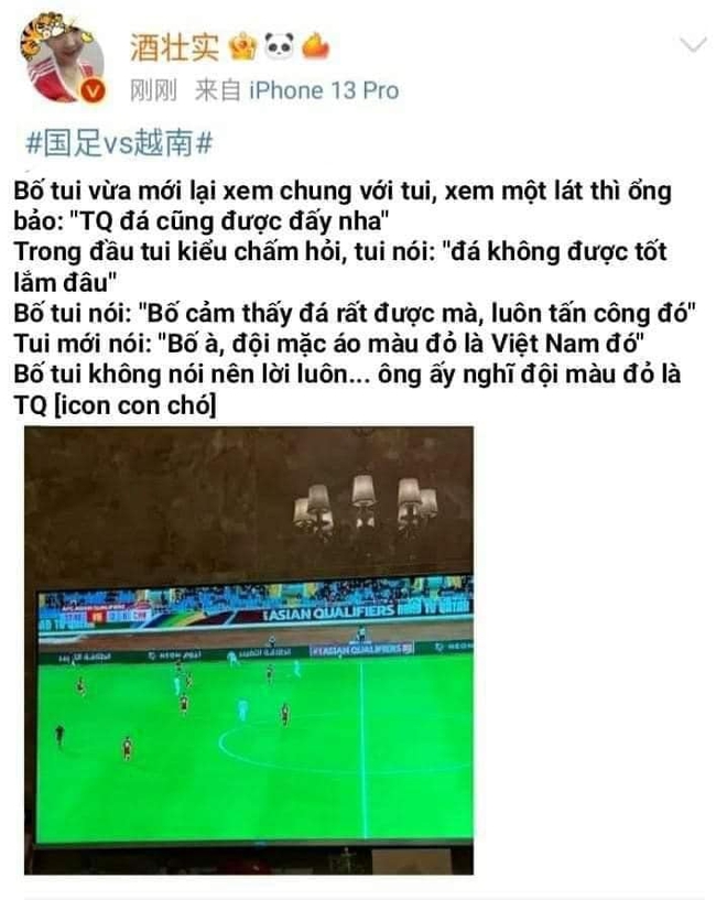 Việt Nam thắng đậm 3-1, mạng xứ Trung xuất hiện nhiều bình luận nhận vơ cầu thủ áo đỏ là đội mình! - Ảnh 3.