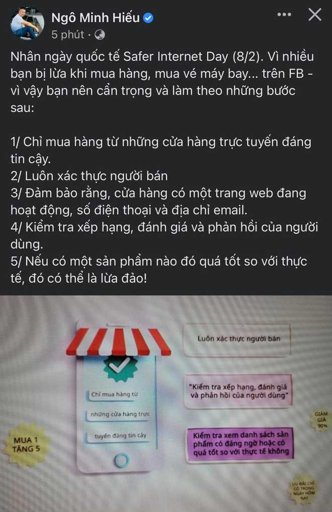 Hiếu PC chỉ rõ 5 điều cần chú ý để tránh bị lừa đảo khi mua hàng và vé máy bay trên Facebook - Ảnh 2.