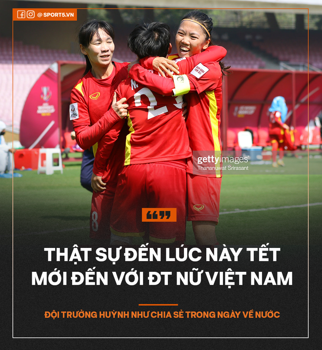 Đội tuyển nữ Việt Nam về nước sau khi giành tấm vé lịch sử đến World Cup - Ảnh 11.