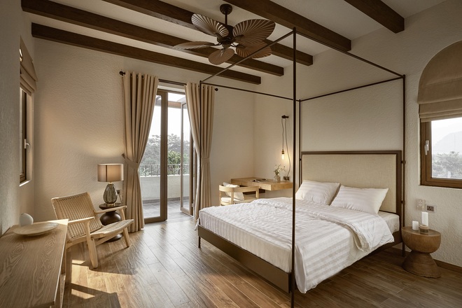 Villa nghỉ dưỡng phong cách Ý ở Hoà Bình: Lấy cảm hứng từ cảnh quan thiên nhiên tuyệt đẹp, kiến trúc và sân vườn kết hợp lãng mạn như ở châu Âu - Ảnh 19.