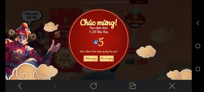 Liên Quân Mobile: Nhiều game thủ khoe được lì xì khủng, người may mắn nhận luôn cả 1.000 Quân Huy - Ảnh 2.