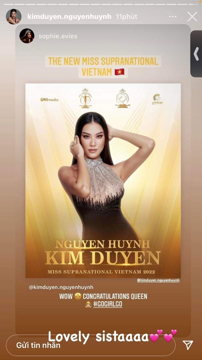 Hội chị em Miss Universe toàn thế giới đồng loạt phản ứng khi biết Kim Duyên lại tiếp tục đi thi quốc tế - Ảnh 7.