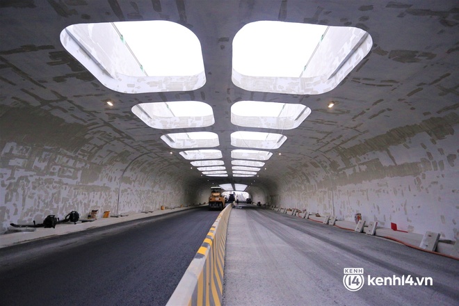 Ảnh, clip: Cận cảnh nút giao thông hơn 723 tỷ sắp được hoàn thành tại Đà Nẵng, gây ấn tượng với đường hầm lộ thiên cực độc đáo - Ảnh 12.