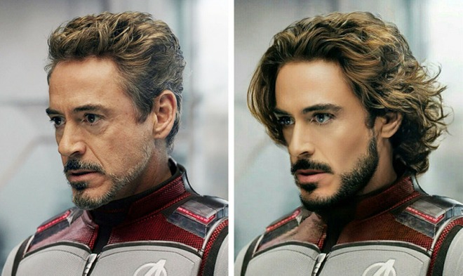 Hô biến nhân vật Hollywood thành chuẩn mực “gen Z”, netizen liệu có trầm trồ vì Leonardo DiCaprio tóc dài và Iron Man mắt khói? - Ảnh 1.