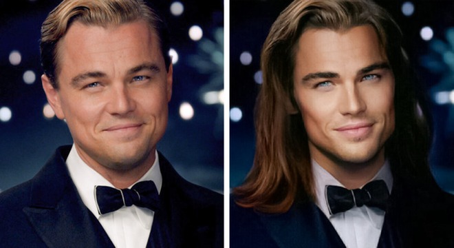 Hô biến nhân vật Hollywood thành chuẩn mực “gen Z”, netizen liệu có trầm trồ vì Leonardo DiCaprio tóc dài và Iron Man mắt khói? - Ảnh 3.