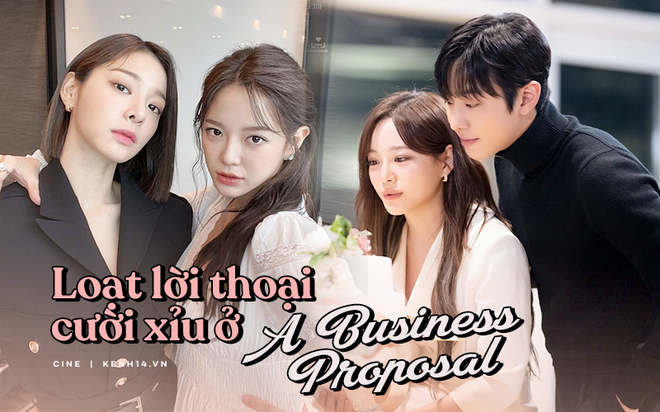 Cười sảng với loạt thoại hài hước ở A Business Proposal: Tôi chưa từng bắt cá hai tay. Bắt tay ba, tay tư, tay bạch tuộc mới đúng - Ảnh 1.