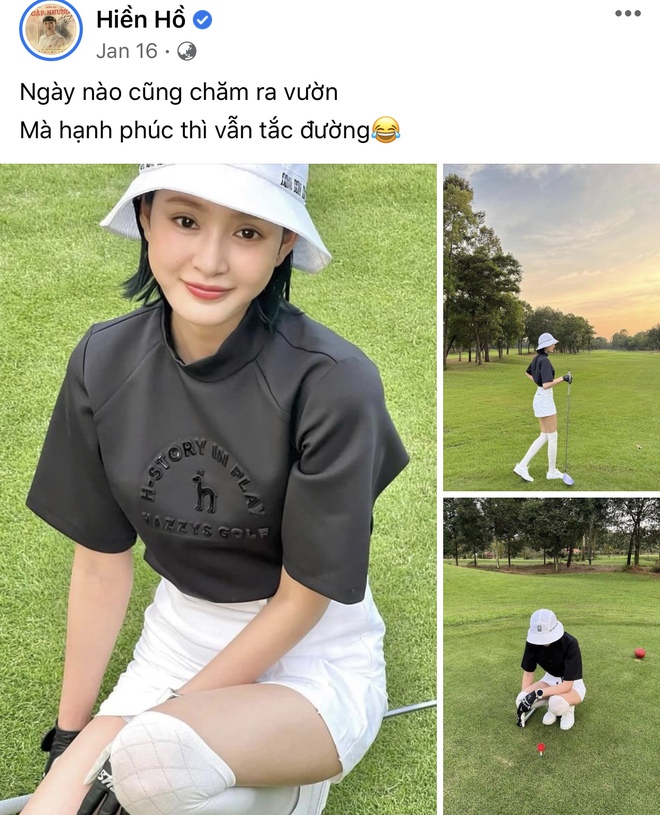 1 nữ ca sĩ Vbiz dạo này ngày càng chanh sả, check-in đều đặn trên sân golf nhiều hơn cả sân khấu - Ảnh 8.