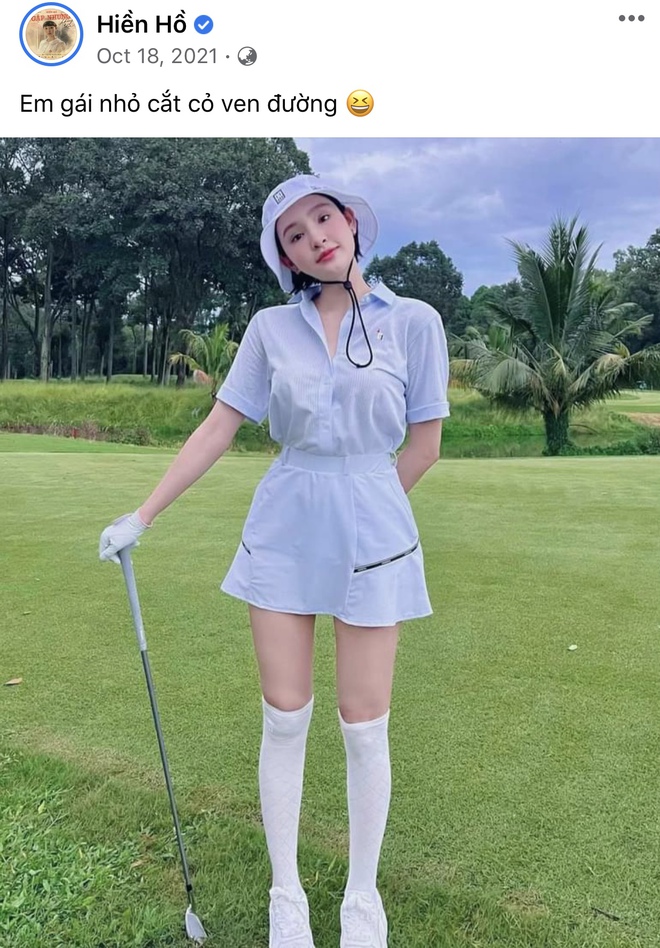 1 nữ ca sĩ Vbiz dạo này ngày càng chanh sả, check-in đều đặn trên sân golf nhiều hơn cả sân khấu - Ảnh 9.