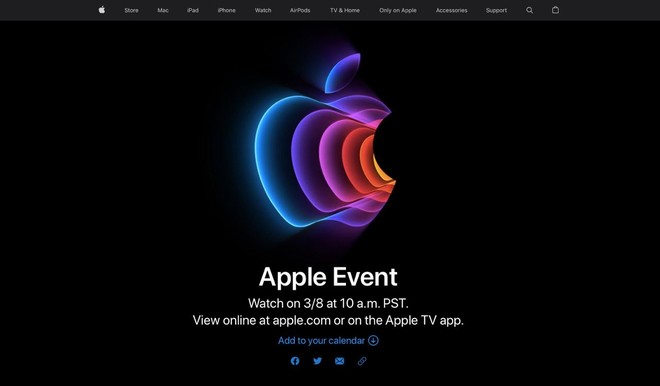 Nóng: Apple chính thức công bố ngày ra mắt sự kiện mới, iPhone 9 triệu đồng sắp lộ diện? - Ảnh 1.